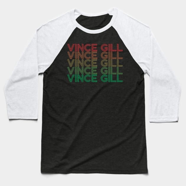 arjunthemaniac, Vince Gill Baseball T-Shirt by arjunthemaniac